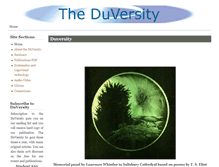 Tablet Screenshot of duversity.org